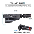 Black golf putter laser aiming sight alignment tool accessory