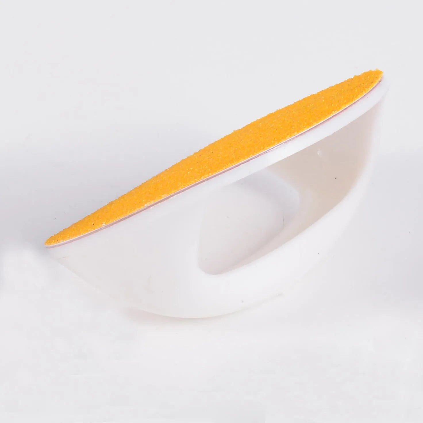 Upgraded dog nail file scratch board with ergonomic handle in blue, green, yellow, or black colour.