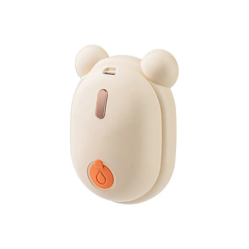 Rechargeable pet spray massage comb with removable silicone heads in pink colour