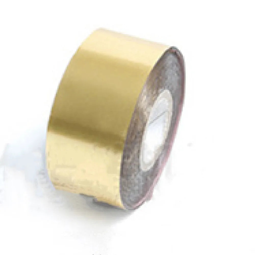 Roll of electrochemical aluminium hot foil stamping paper for leather and plastic branding