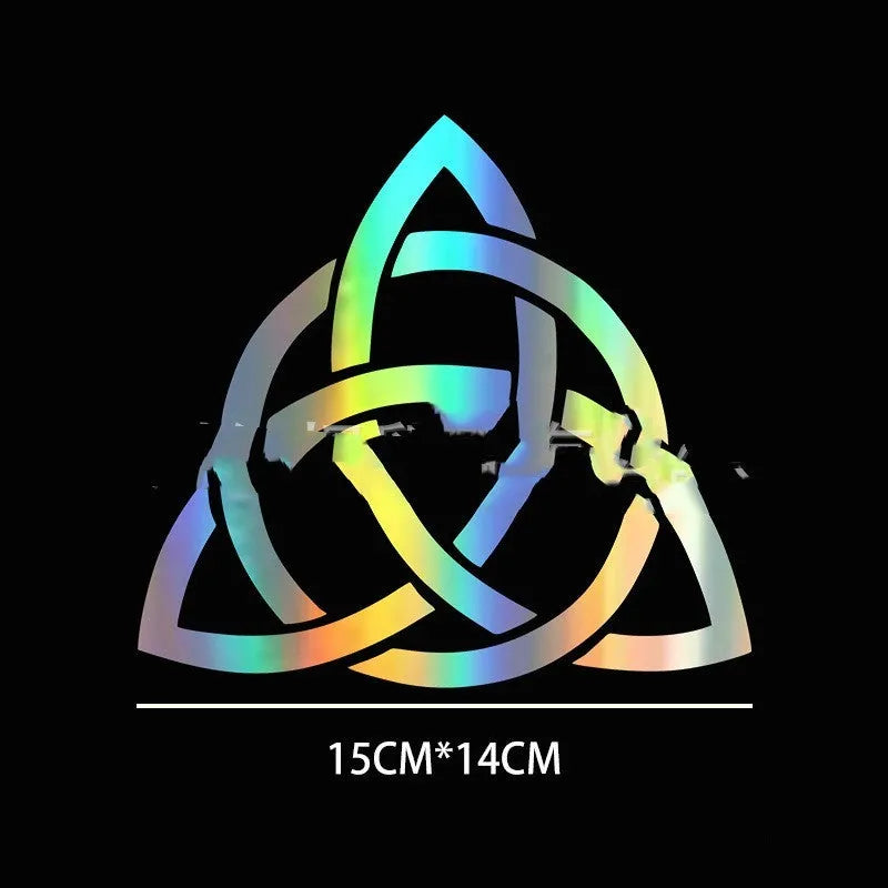 Automobile exterior sticker decal for car body customisation in black, white and laser colour options
