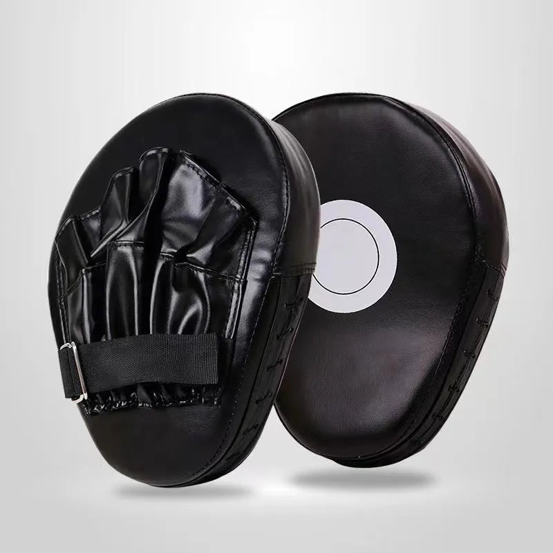 PU boxing target punch mitts for Sanda and Muay Thai training in multiple colour combinations