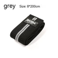 Adult adjustable sports knee pad in blue, shown for weightlifting and cycling protection.
