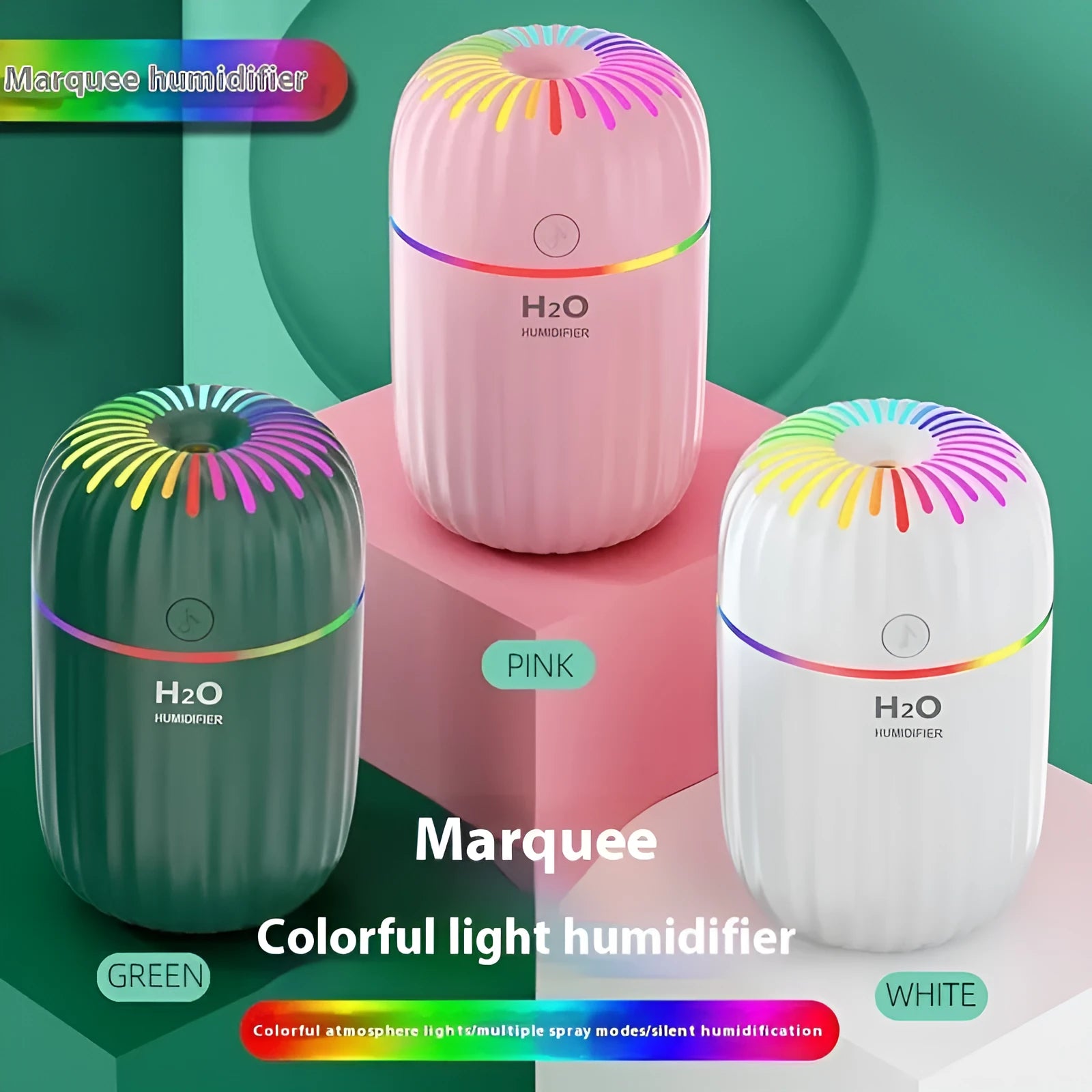 Mini car USB aromatherapy humidifier in animal design with compact 75mm dimensions