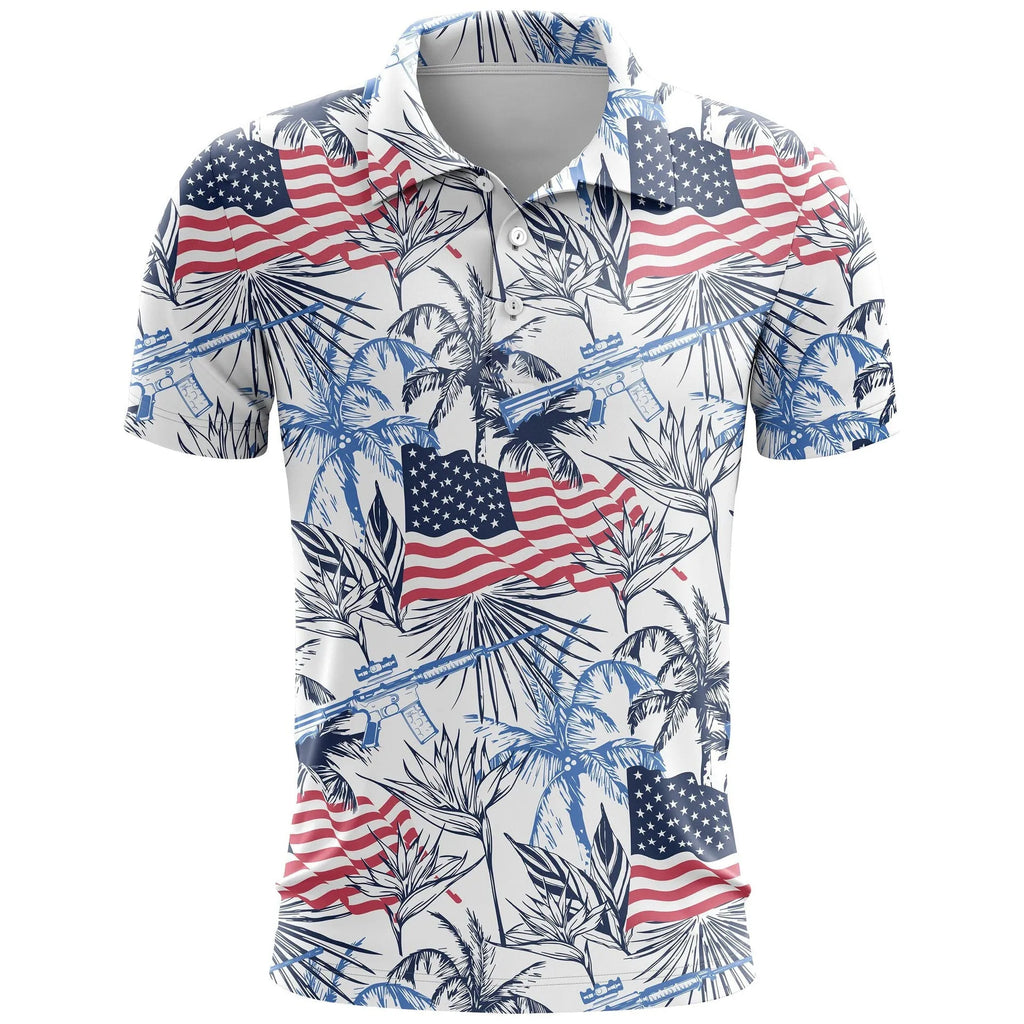 Loose fit sports short sleeve in bird eye cloth polyester fabric with 3D printed pattern