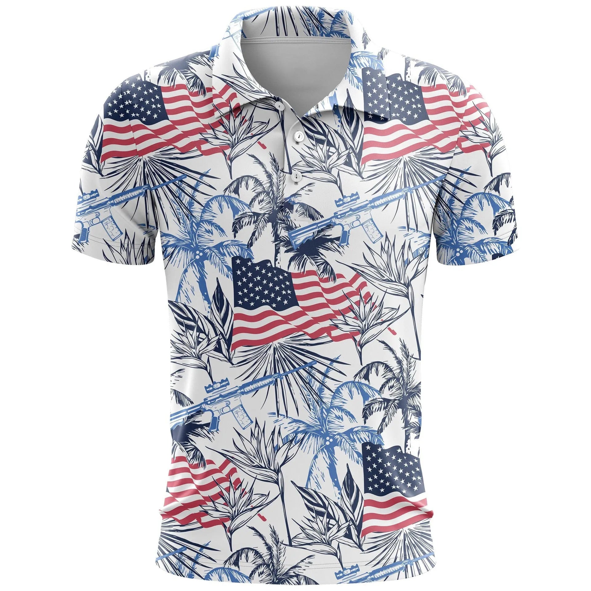 Loose fit sports short sleeve in bird eye cloth polyester fabric with 3D printed pattern