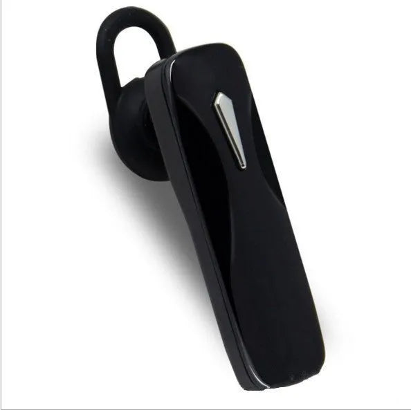M163 black and white Bluetooth car headset for hands-free calling and music control