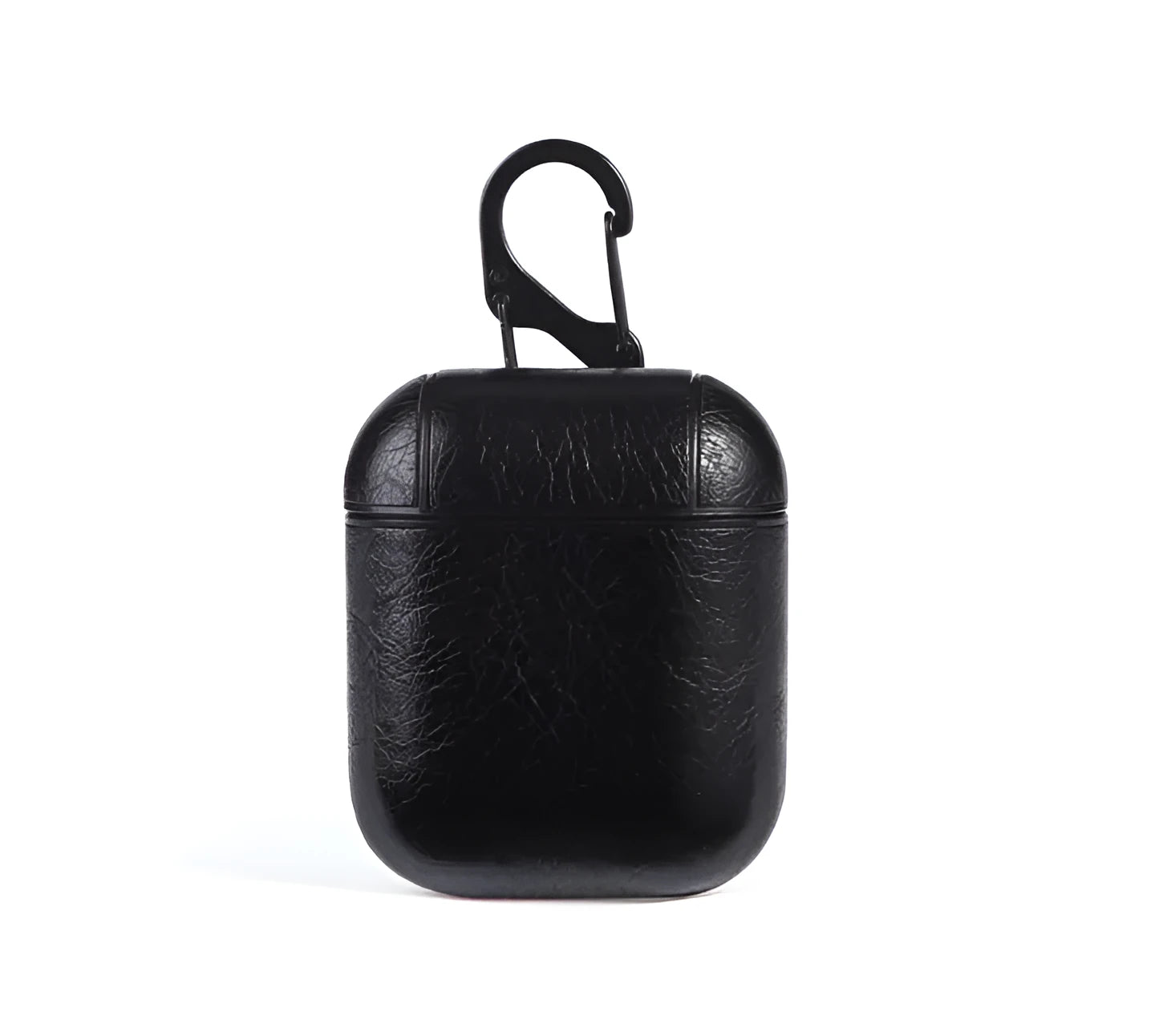 Genuine leather AirPods protective case in black, brown, light brown and red colour options