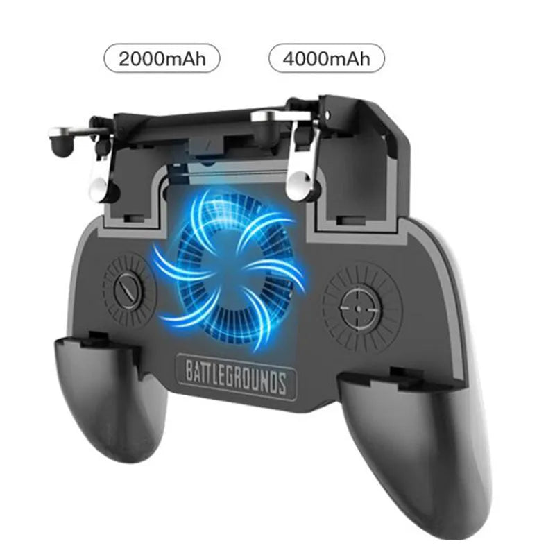 USB mobile game controller with aluminium alloy construction for smartphone gaming