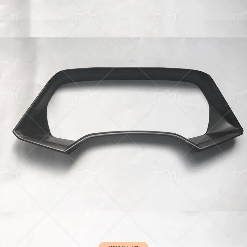 BMW X5 dashboard decoration frame in ABS plastic with carbon fibre or peach wood finish