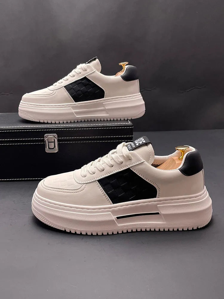 Unisex cloth sports casual shoes with rubber foam sole in white-green and white-black colour options