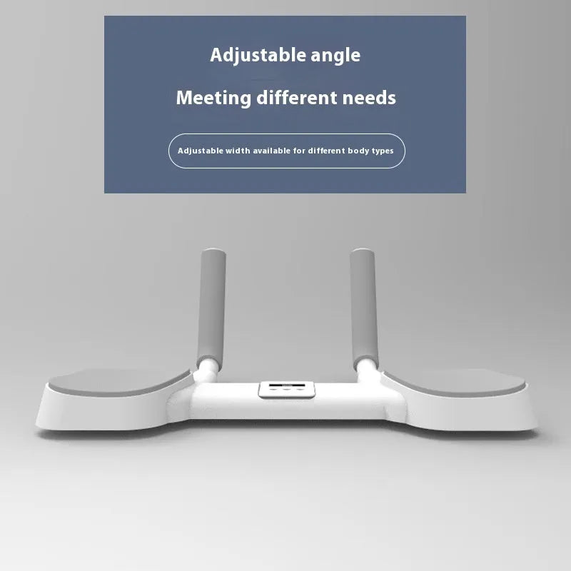 White aluminium alloy flat support trainer for home fitness exercises