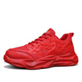 Men's dragon fly knit casual sneakers in Chinese Dragon colour with rubber sole