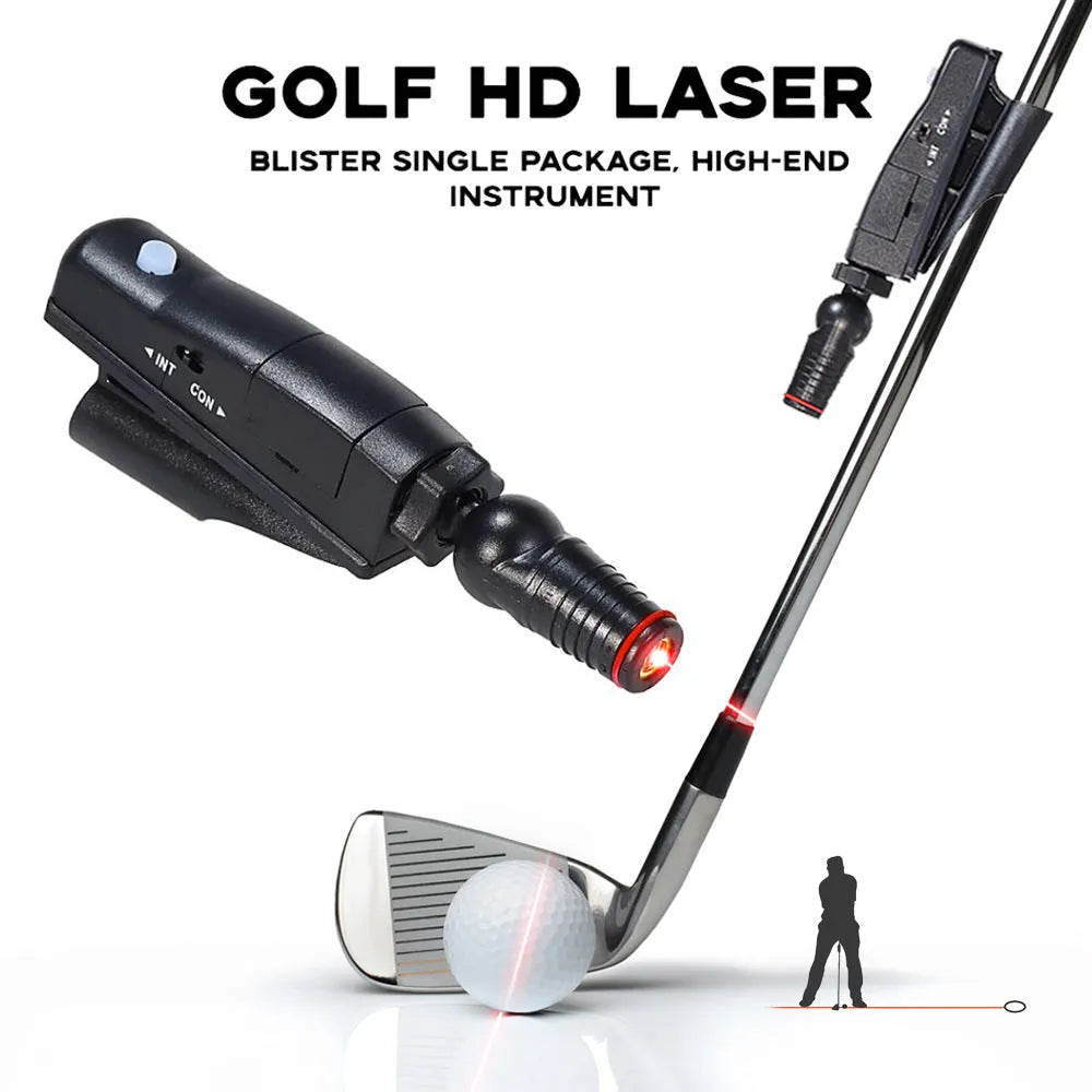 Black golf putter laser aiming sight alignment tool accessory