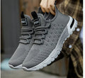 Men's casual mesh shoes in solid colours including white, army green and black