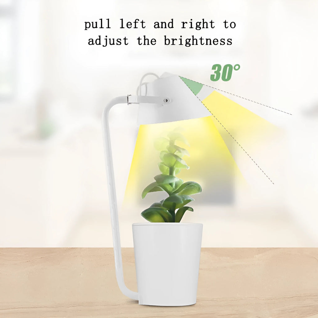 White plastic hydroponic container for desktop plant growth with international size compliance labels
