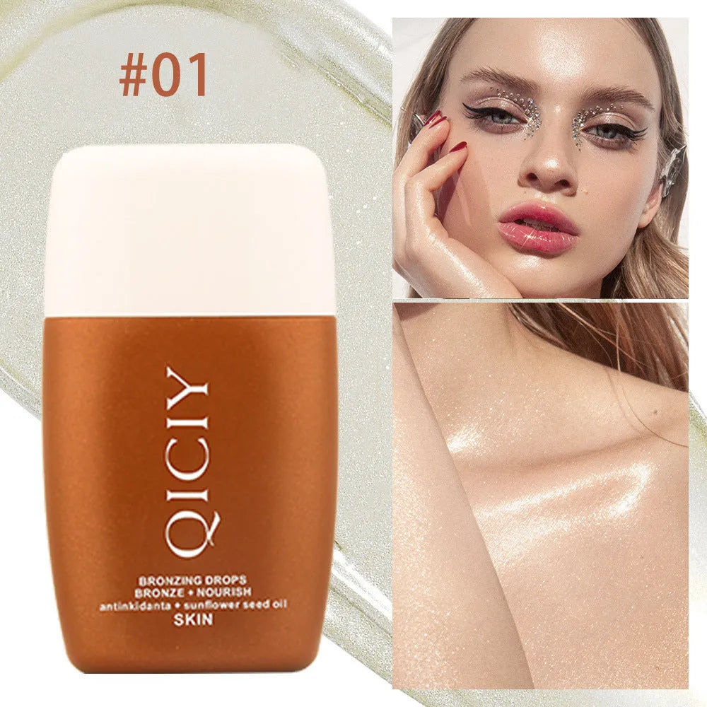 30ml contouring liquid for face and body brightening with four shade options