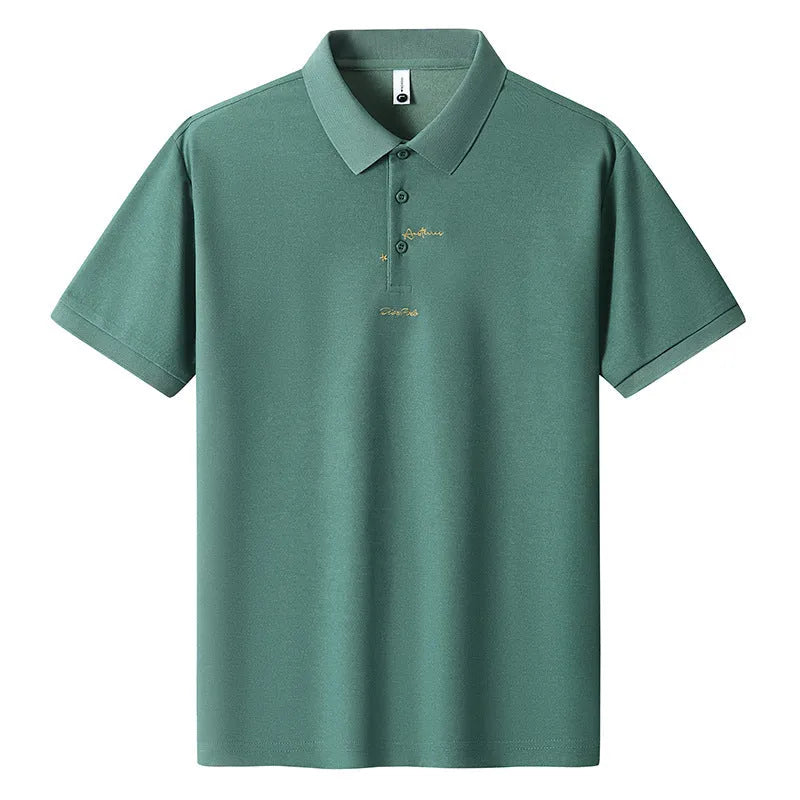 Men's loose fit cotton t-shirt with letter pattern in multiple colour options