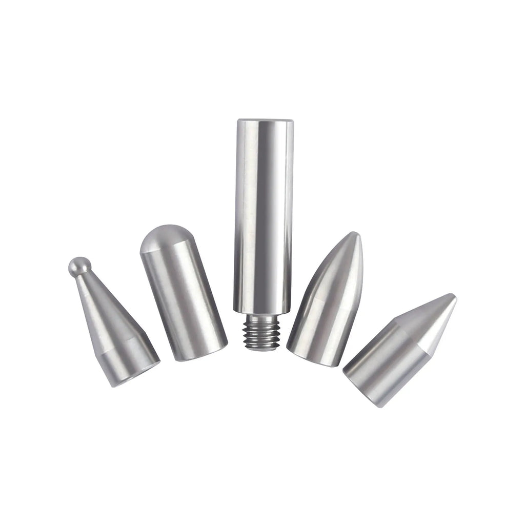 Three alloy steel car dent repair tools for vehicle body panel straightening and maintenance