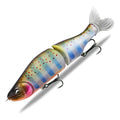 185mm plastic fishing lure for bass with 15 colour variations including natural and bright patterns
