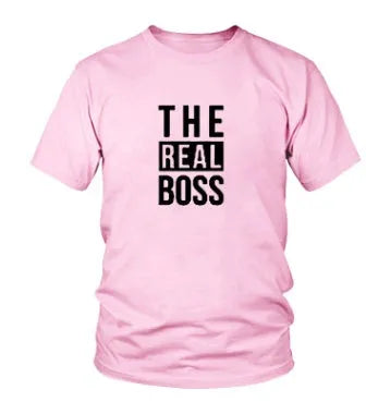 Men's loose fit printed T-shirt with short sleeves and round neck
