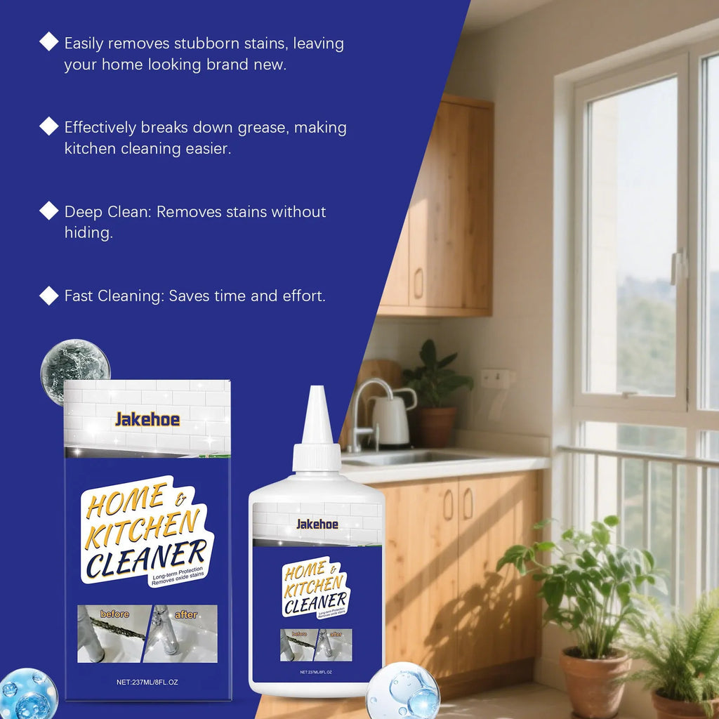 237ml bottle of multi-purpose decontamination cleaning gel for household kitchen and bathroom use.