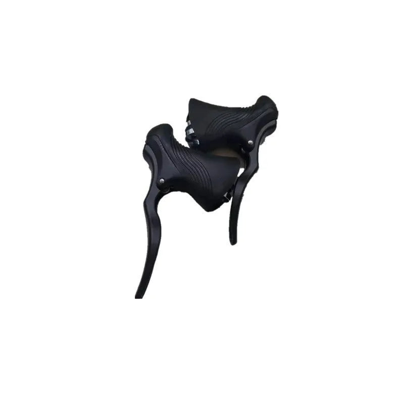 Pair of aluminum alloy road bicycle brake handles in black colour option