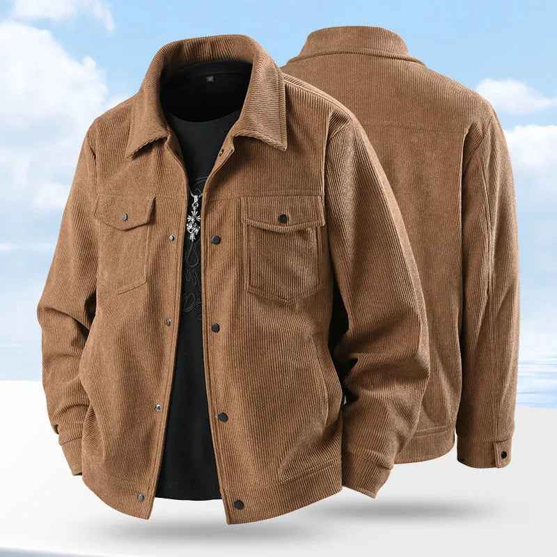Men's slim fit casual coat in Lycra fabric available in black, coffee, green, and white colours