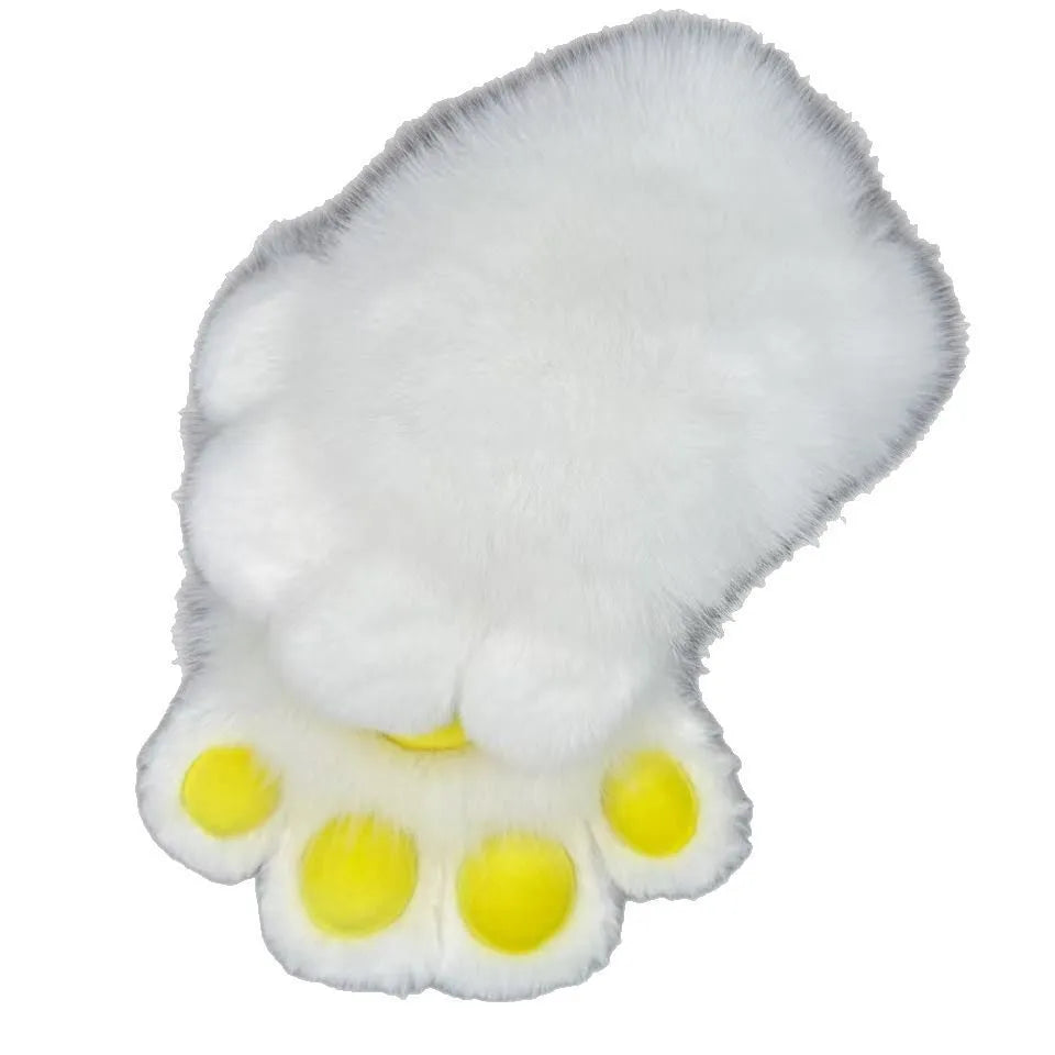 Colourful animal claw cosplay gloves in multiple colour combinations with nylon construction
