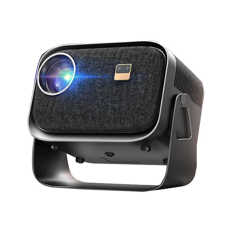 Portable Android 4K smart home theater projector with mobile phone compatibility and multiple regional colour standard support