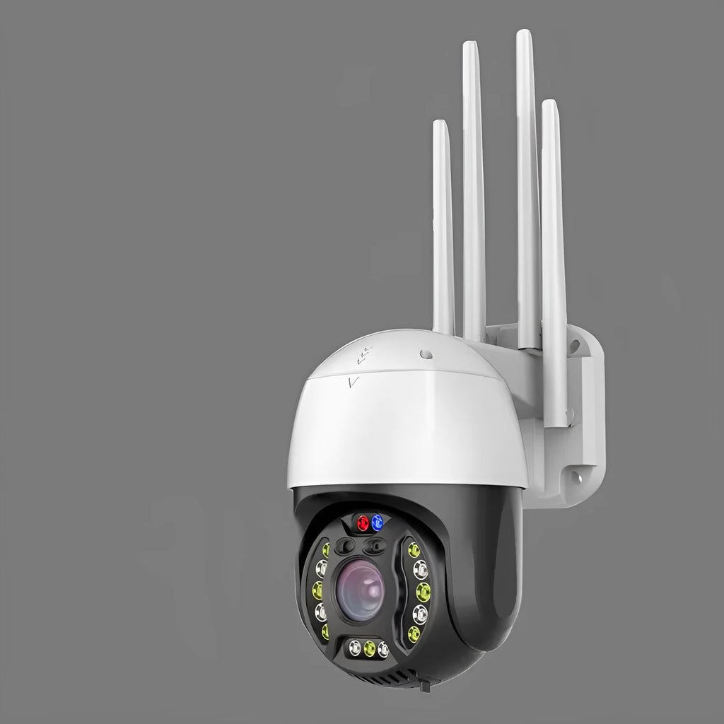 360 degree rotating outdoor surveillance camera dome with HD resolution for security monitoring