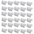 60 D318 colour plastic automotive trim clips for car panel repairs