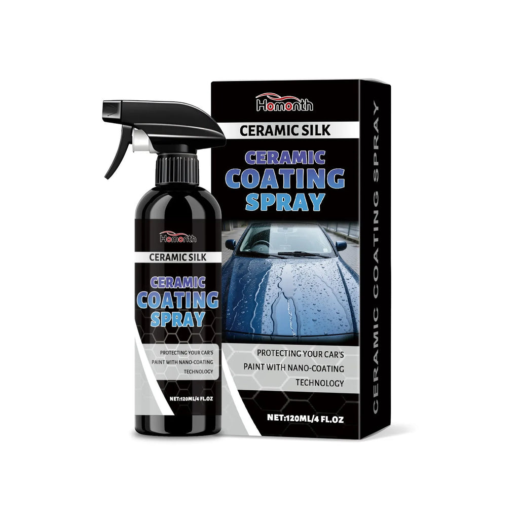 Ceramic coating spray protective agent bottle with 120ml capacity and anti-fading formula