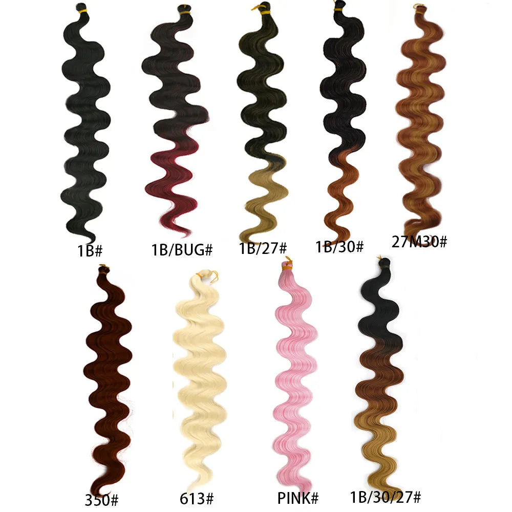Wine red synthetic wig with big waves, 24 inches long, for crochet braid hairstyles.