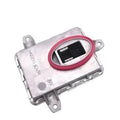 Metal headlight ballast replacement unit showing dimensions 14cm by 11cm by 4.5cm