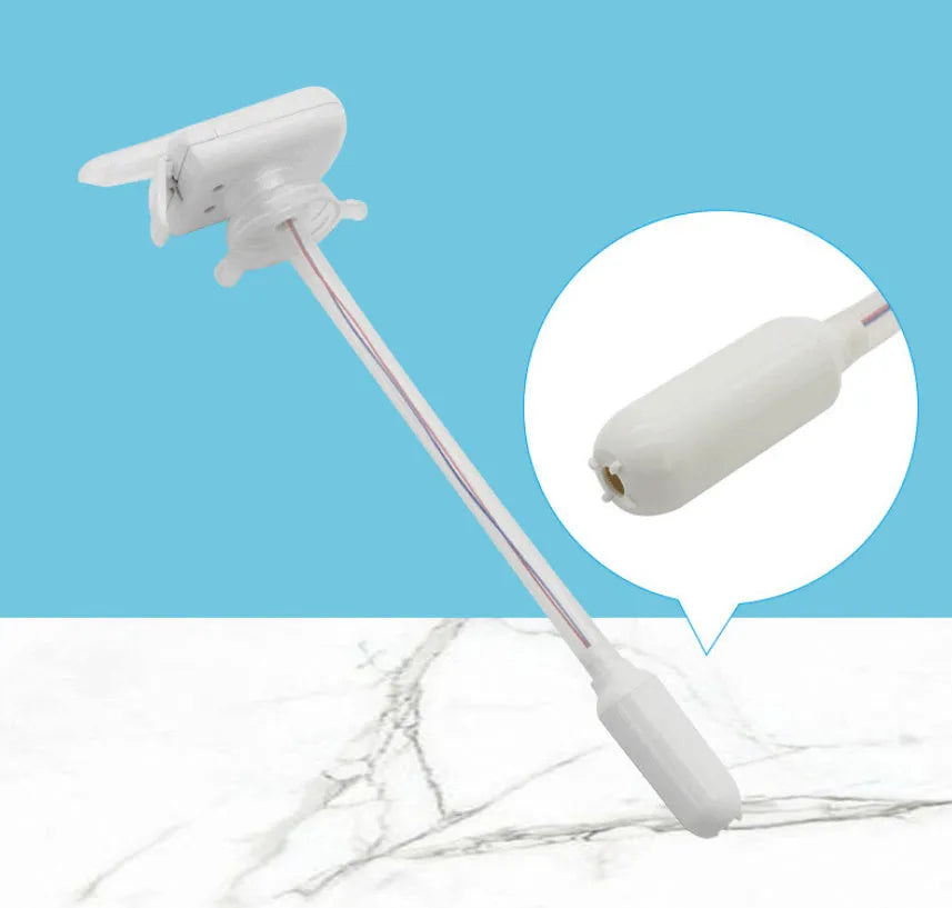 Manual electric-style drinking straw pump with press handle for milk and juice bottles