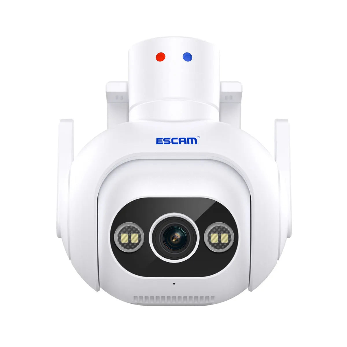 4MP smart security camera with colour night vision and wall mount bracket