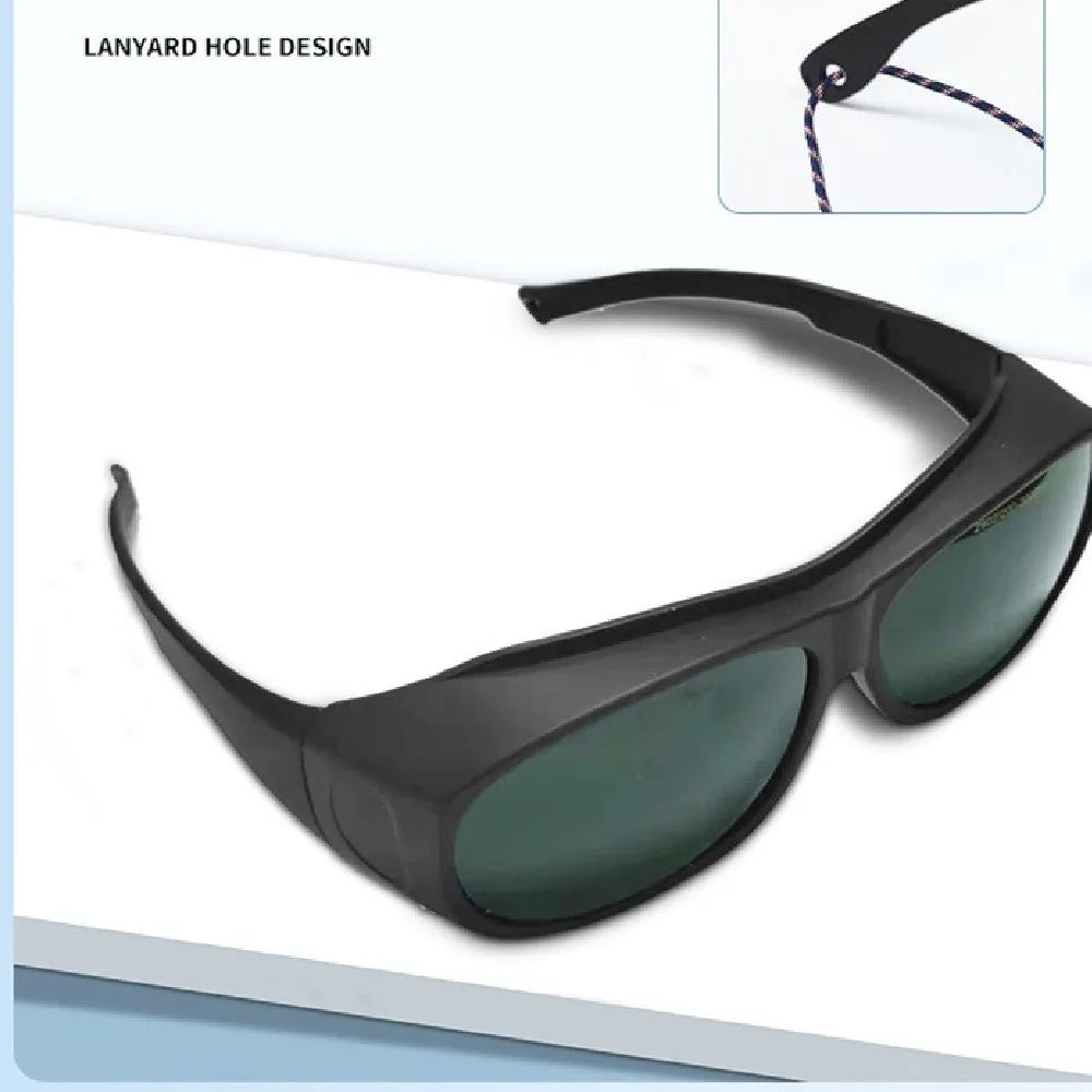 Laser protection safety goggles for welding and photon skin rejuvenation applications