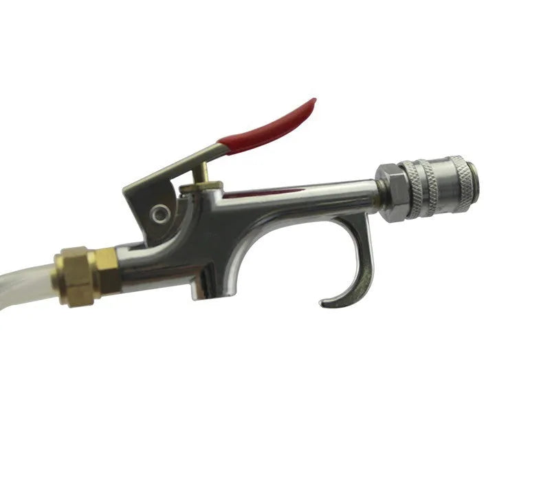 Pneumatic automatic transmission oil changer with 220W power in workshop setting