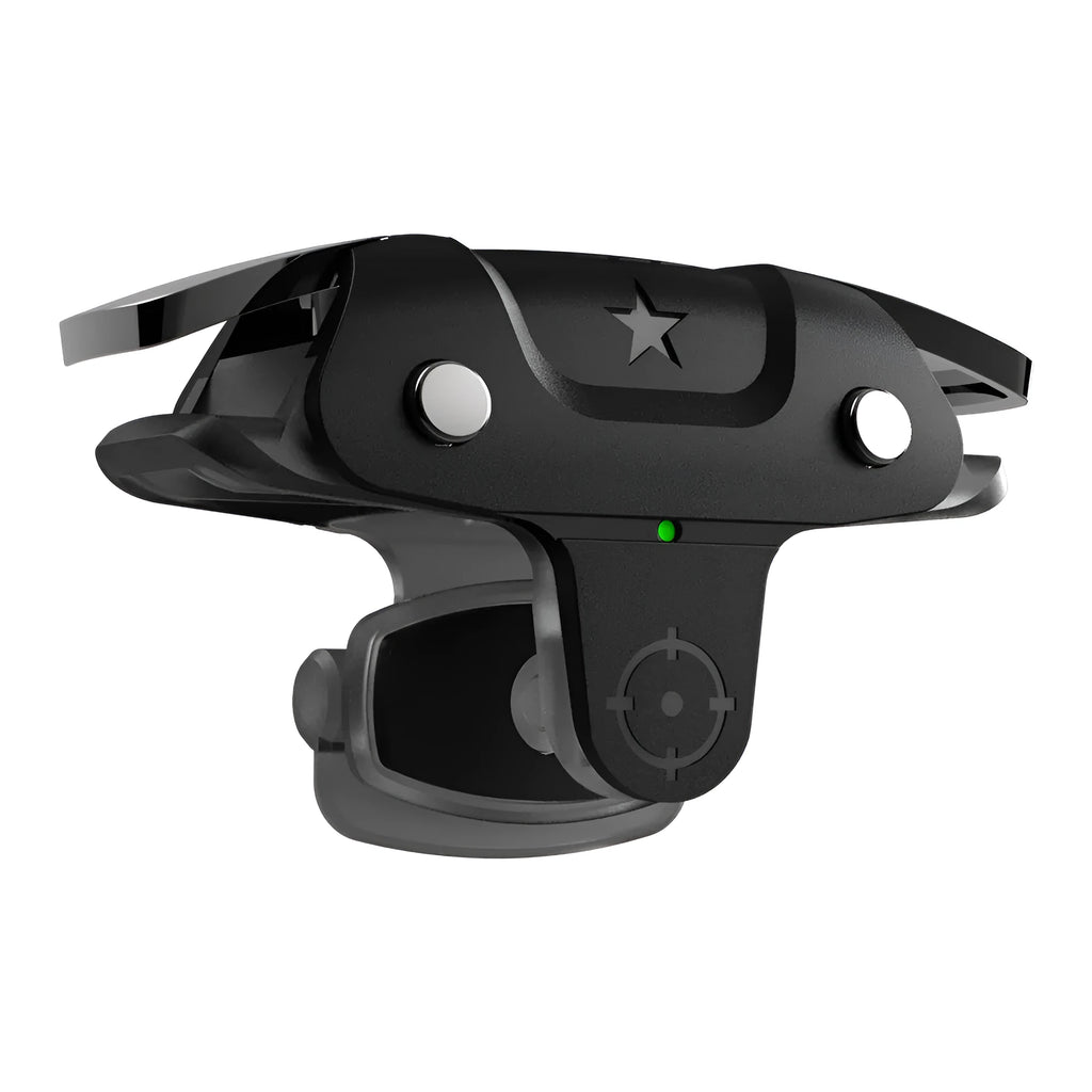 F5 black mobile phone game controller with compact 5cm dimensions