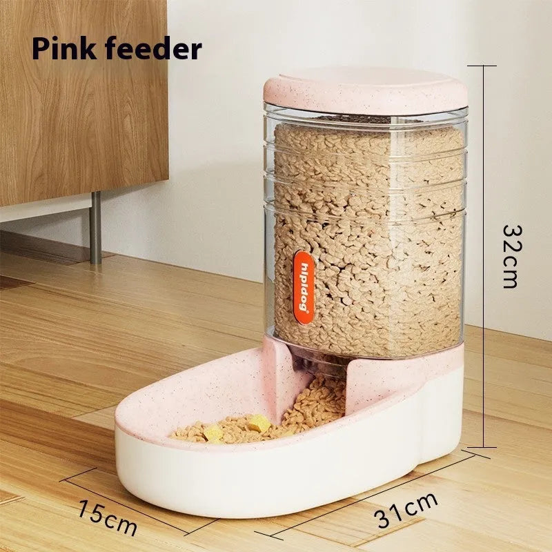 3.8 litre automatic pet water fountain feeder for cats and dogs in blue grey pink green colours