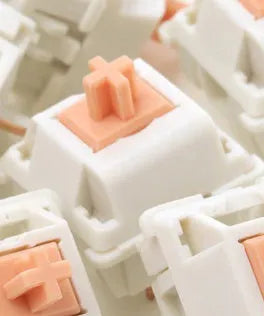 Panda-style mechanical keyboard switch shaft component for DIY keyboard modification