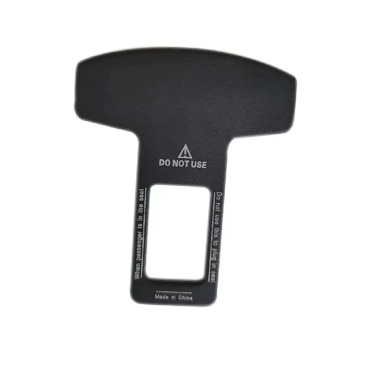 Aluminium alloy bottle opener key chain with 2.1cm lock tongue buckle in frosted carbon fibre finish