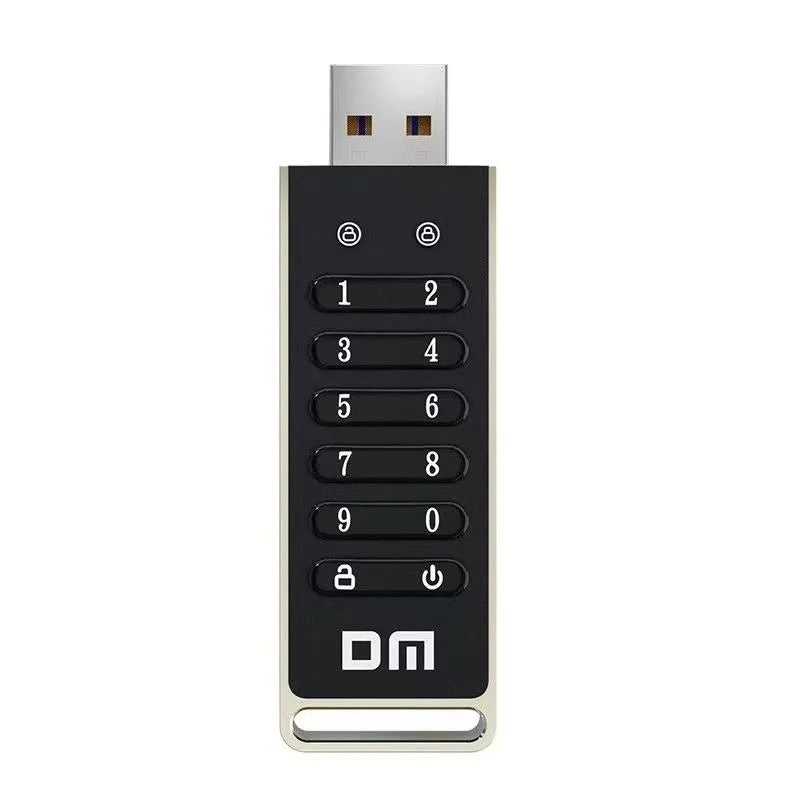 64GB fingerprint security USB 3.0 flash drive with metal casing for confidential file protection