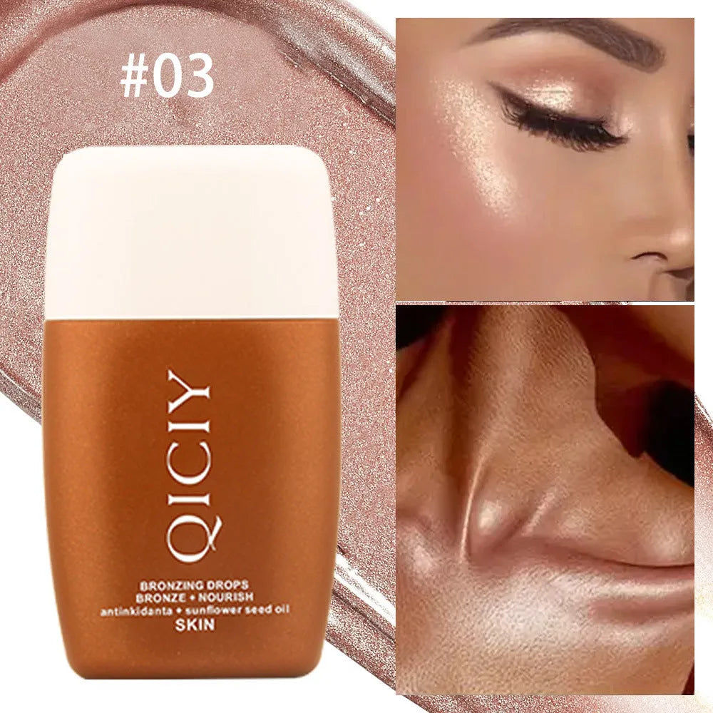 30ml contouring liquid for face and body brightening with four shade options