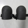 A pair of plain EVA foam knee pads in Army Green colour for garden work.