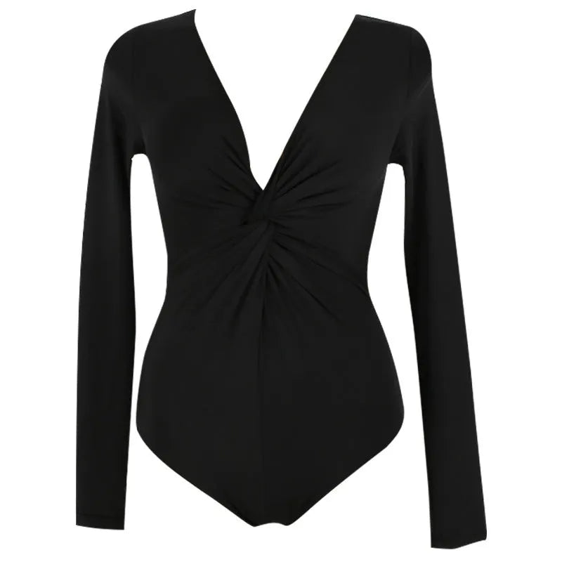 Black women's one-piece swimsuit made from nylon fabric for sun protection