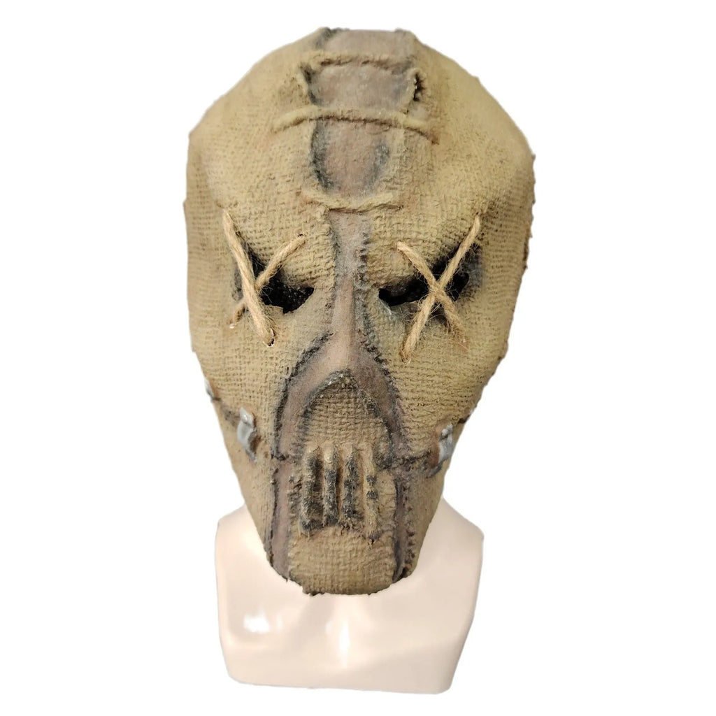 Latex horror mask with scar skull modelling for Halloween and costume events