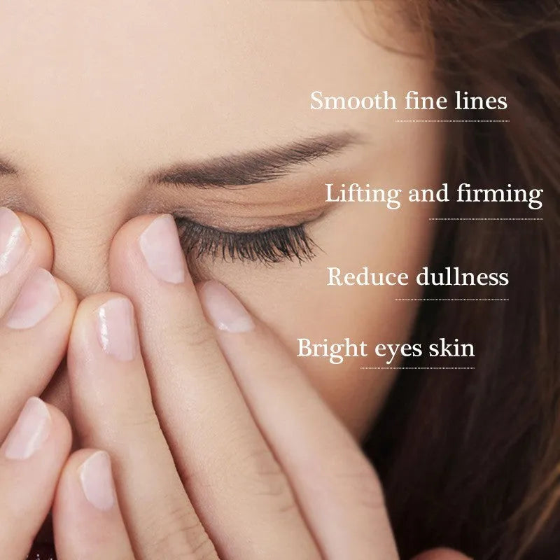 20g anti dark circle eye cream with peptides for reducing puffiness and moisturising skin