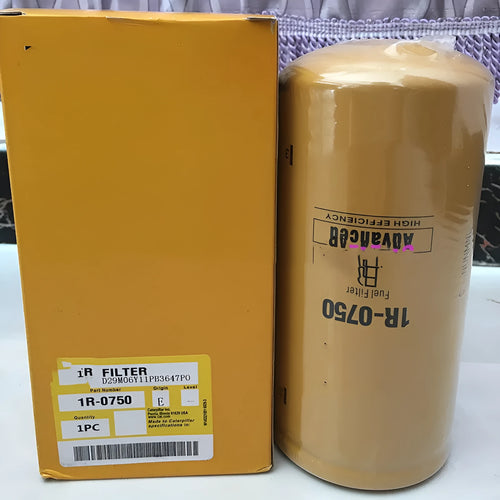1R-0750 diesel fuel filter element with filter paper construction